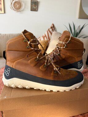 NWT Men's Vivobarefoot Leather AT Hiking Boots